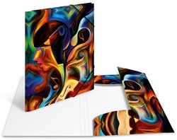 CHEMISE À ÉLASTIQUES 'ARTLINE', PP, A3, ARTWORK - LOT DE 5