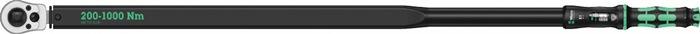 Clé dynamométrique Click-Torque E1 Push 3/4 po. 200 - 1 000 Nm - WERA - Serrage contrôlé droite/gauche - Précision ±3 %_0