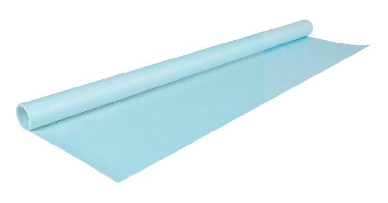 Clairefontaine Lot de 10 Rouleau de papier kraft couleur, 65 g/m², 3m x 0,70m, coloris bleu ciel - 3065503049274_0