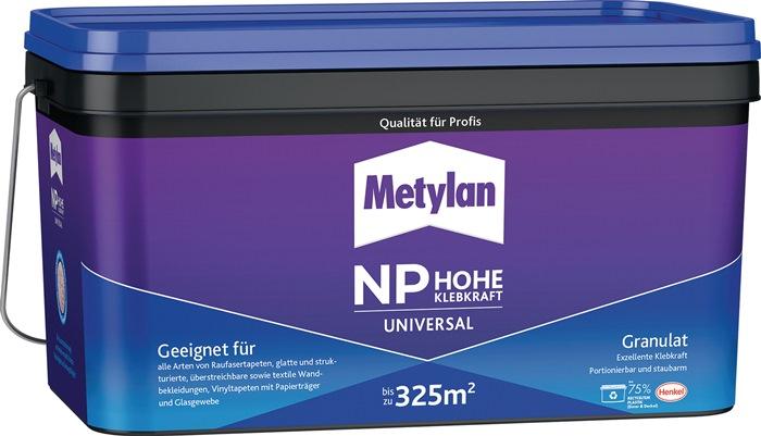 Colle à papier peint haut pouvoir adhésif - NP Universel 5 kg METYLAN - Excellente adhérence & résistance à l'humidité_0