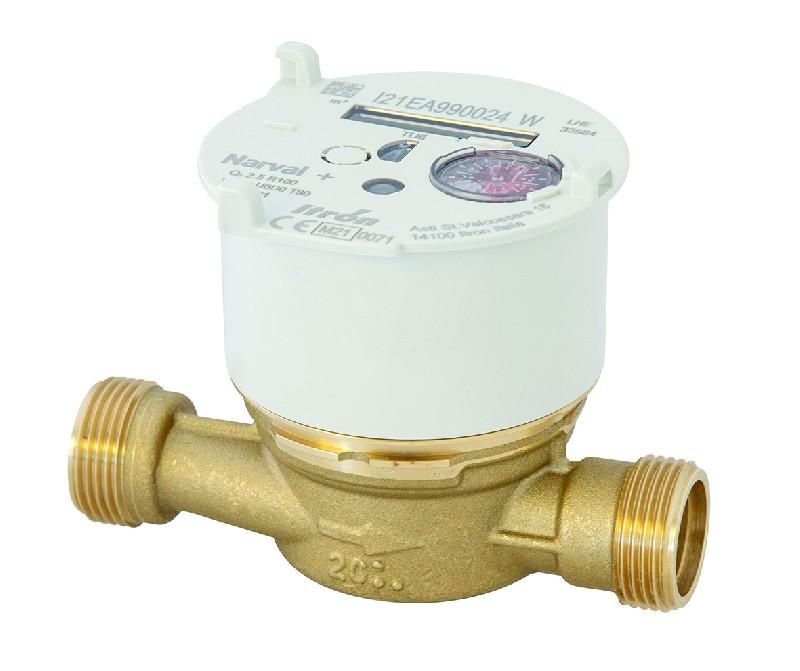 Compteur d'eau chaude