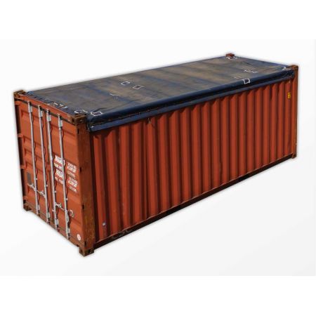 Conteneur de stockage 20 pieds à toit ouvert avec bâche - Occasion - OPEN TOP_0