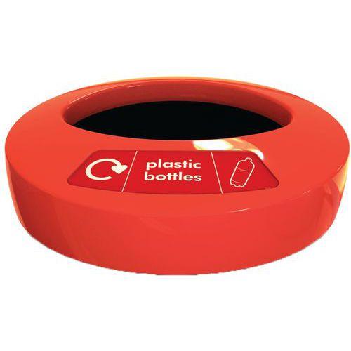 COUVERCLE ECOACE PLASTIQUES ROUGE - VEPABINS