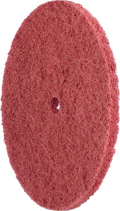 Disque abrasif en non-tissé POLINOX - D. 150 mm - 280 marron - perçage 13 mm - PFERD_0