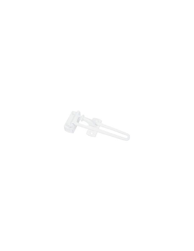 ENTREBÂILLEUR DE SÉCURITÉ MODERN POUR PORTE À RECOUVREMENT BLANC ÉPOXY - SOCONA - PR6