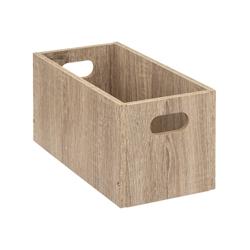 FIVE Boîte de rangement en Bois Naturel 15 x 31 x 15 cm - beige 3560231537494_0