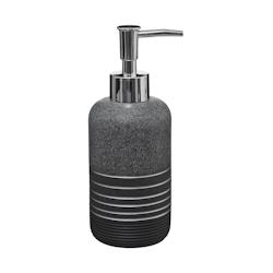 FIVE Distributeur à savon ou lotion en résine 330 ml - gris 3560238673911_0