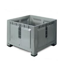 GV12 - Caisse-palette 1200x1200x850 mm - 900 L - Fond et parois pleins - Qualité alimentaire - PEHD_0