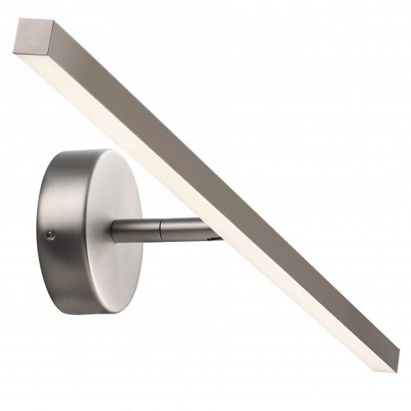 IP S13 APPLIQUE MURALE MÉTAL ET PLASTIQUE ACIER BROSSÉ LED INTEGRÉE 3000K - NORDLUX 83071032