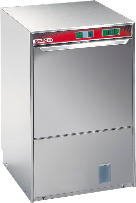 KD40 - Lave-verre Angelo Po - Panier 40x40 cm - Double paroi - 45 kg_0