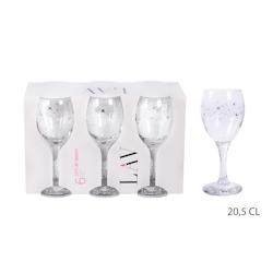 Lot de 4 Verres à Pied Motifs Eclat x6 Maitre Chef - VERREC002_4_0