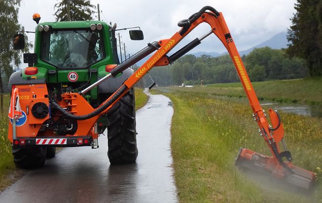 M800STX - Broyeur forestier Marolin - Débroussailleuse hydraulique 125 cm pour tracteurs 130-180 HP_0