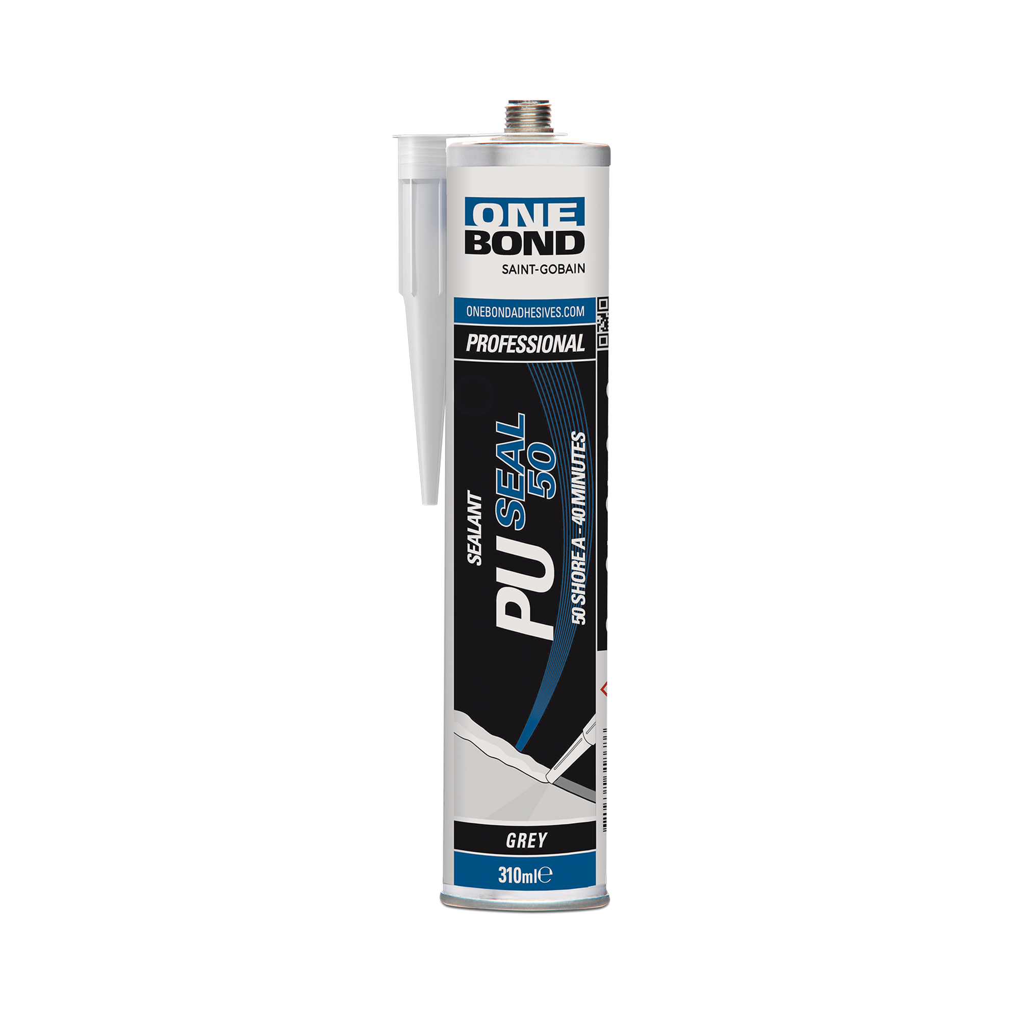 Mastic PU Seal 50 pour panneaux de carrosserie - OneBond - Polyuréthane sans solvant, adhérence moyenne, intérieur/extérieur_0