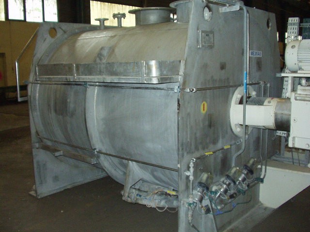 Mélangeur industriel 4000L - Type Lodige - Inox - Réf. CAT60001 - IMCATEC - 7.5 kW_0