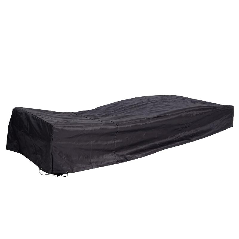 Mendler Housse HWC-J41, Bâche de protection Housse de protection, Meuble de jardin Chaise longue Outdoor, 40x200x85cm, anthracite - noir textile 77652_0