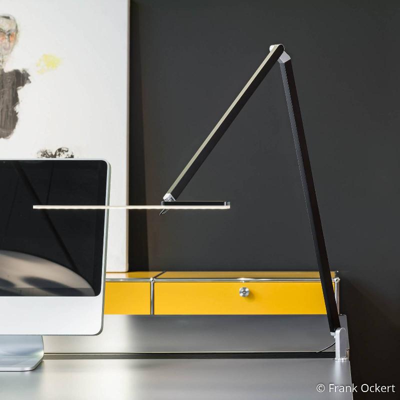 NIMBUS ROXXANE OFFICE LAMPE À POSER LED 940 NOIRE