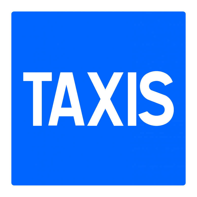 Panneau indication station de taxis C5 - Signalisation exclusive pour taxis en service_0