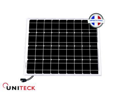 Panneau solaire 30W 12V monocristallin Uniteck - Compact, robuste et performant_0