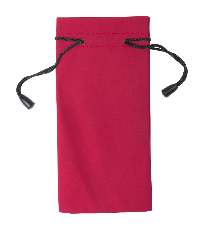 Pochette pour lunettes - Polyester - Couleur rouge - 7g_0