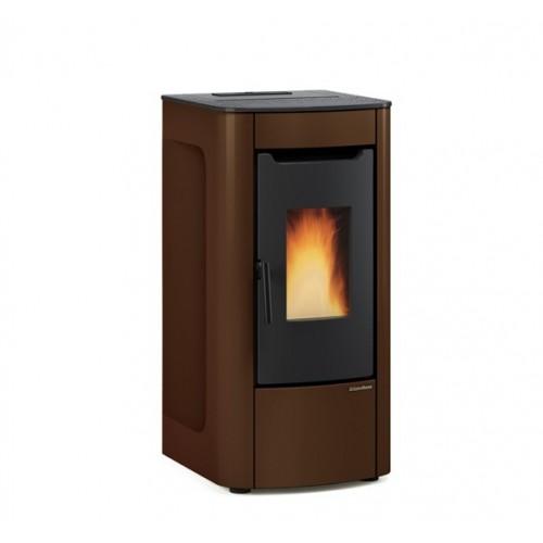 POÊLE À GRANULÉS VENTILÉ - 7 KW - RÉSERVOIR 15 KG - BRONZE - SABRY 5.0 EXTRAFLAME