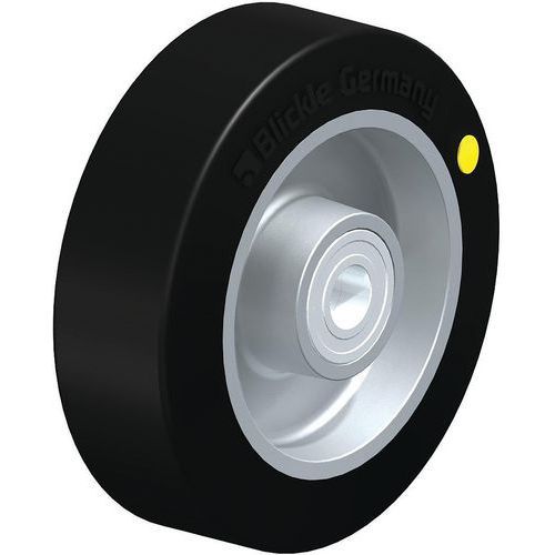 ROUE FORTES CHARGES À BANDAGE CAOUTCHOUC ALEV 125_15K-EL - BLICKLE