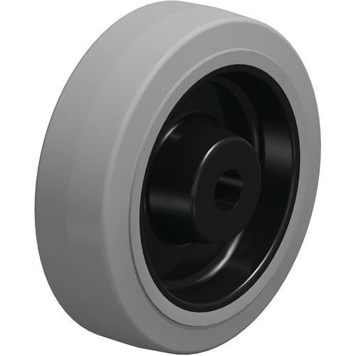 ROUE FORTES CHARGES À BANDAGE CAOUTCHOUC POEV 160_20R-SG - BLICKLE