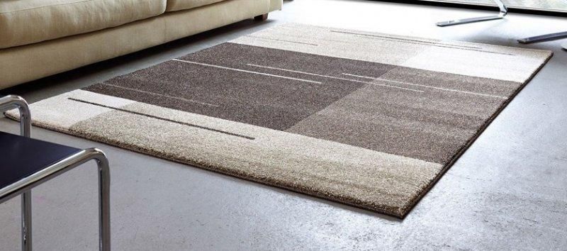 Samoa Design Tapis Patchwork Taupe 67x130 Cm