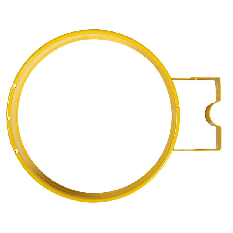 Support sac poubelle mural Rossignol Ecollecto Essentiel jaune colza sans couvercle 110 L_0