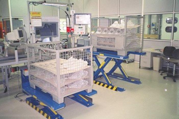 Table élévatrice extra plate HYMO MX - Capacité jusqu'à 2000 kg - Hauteur de levage 800 mm_0