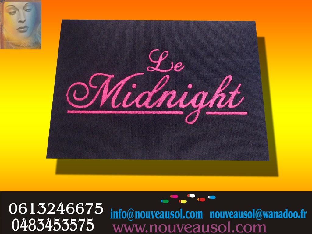 TAPIS D'ACCUEIL PERSONNALISABLE SUR MESURE MI  