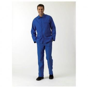 Veste anti-acide Tecacid bleu Bugatti T4 - 100% polyester Trevira 275 g/m² - Marque Muzelle Dulac/Hasson_0