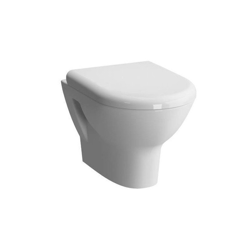 PACK CUVETTE WC SUSPENDUE COMPLET ZENTRUM 50CM AVEC ABATTANT - VITRA - 5785B003-6077