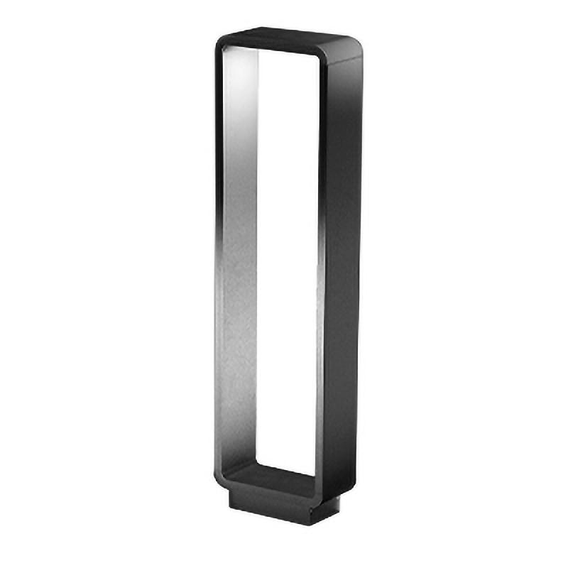 Zafferano Stola Borne LED d'extérieur 11W 3000K en aluminium moulé sous pression Gris Foncé IP65 - Solution d'éclairage professionnel pour jardins_0