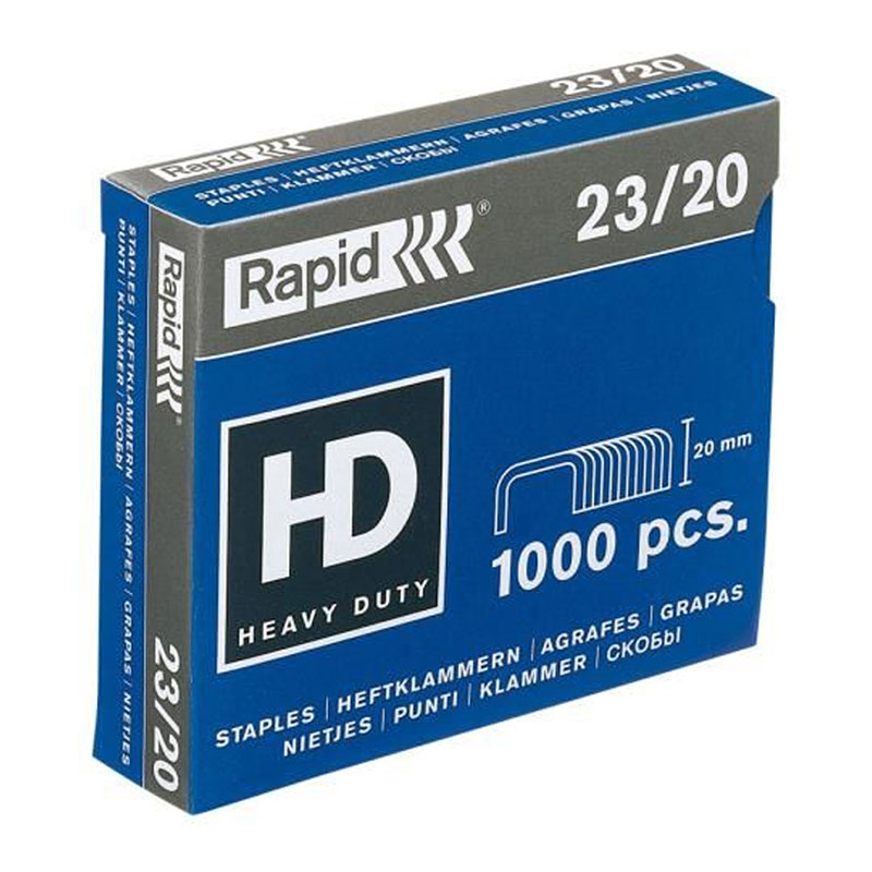 AGRAFES RAPID Nº23/20 - BOÎTE DE 1000