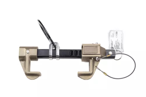 Ancrage coulissant pour poutre, 75 mm à 150 mm - EN795 - Référence : 7BEAM20_0