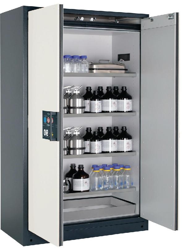 ARMOIRE SÉCURITÉ Q-CLASSIC-90 Q90.195.120 GRIS/BLANC - MANUTAN COLLECTIVITÉS