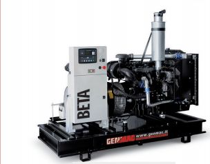 Beta G80IO - Groupe électrogène industriel Genmac - 80 kVA PRP - Châssis renforcé et tableau IP65_0