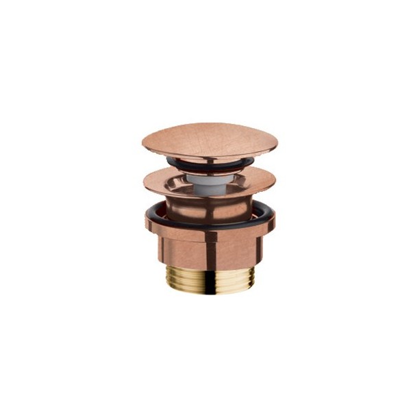 BONDE LAVABO UP&DOWN LAITON OR ROSE BROSSE 5-55 MM - CRISTINA ONDYNA UD42534P