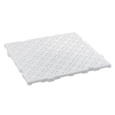 Caillebotis plastique blanc Gilac 50 x 50 cm_0