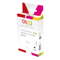 CARTOUCHE D'ENCRE REMANUFACTURÉE OWA - STANDARD - NOIR - POUR EPSON T0711