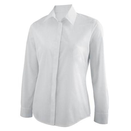 CHEMISE SERVEUSE MANCHES LONGUES BLANC 46