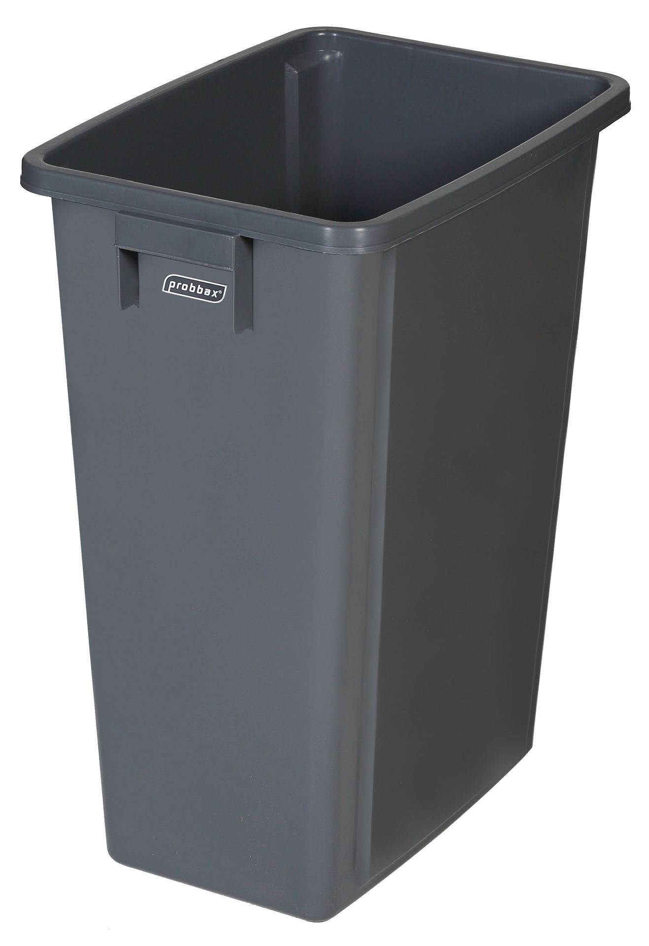 Collecteur de tri sélectif 60L gris - 7 coloris au choix - Polypropylène robuste et durable_0