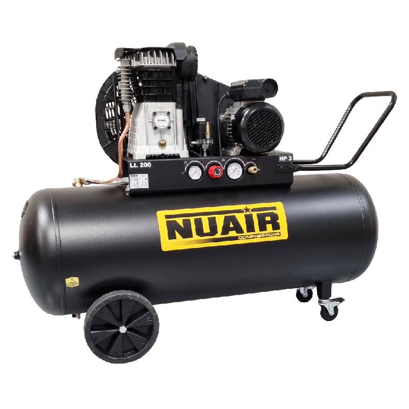 Compresseur d'air 3 cv 200 litres NUAIR - 11576010_0