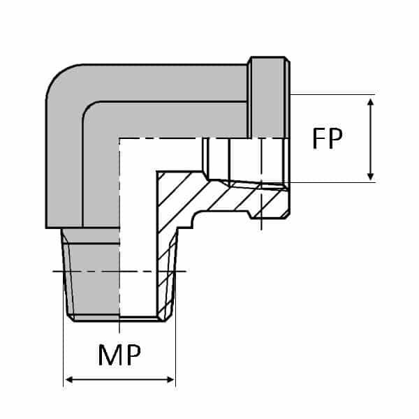 Coude 90° mâle NPT X femelle NPT - 1/8' , 8.48 , 1/8' , 10.24_0