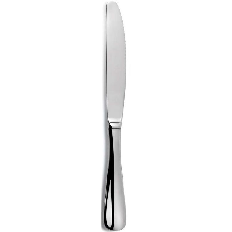 COUTEAU À STEAK INOX FINITION MIROIR 22,3CM - LOT DE 12 - COMAS - BAGUETTE