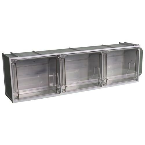 CRYSTAL BOX HAUTEUR 185 CM 3 TIROIRS - MOBIL PLASTIC