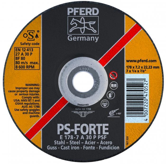 DISQUE À ÉBARBER PS-FORTE A (CARTON) PFERD