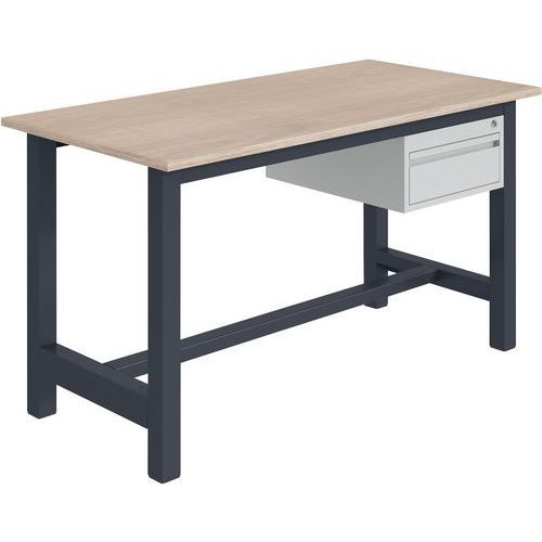 ETABLI CKS HÊTRE MULTI 1T 2000X750 7016 ANTHRACITE - SOFAME