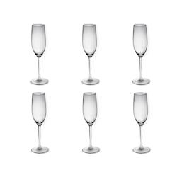 Excelsa set 6 flûte Alba verre 21 cl transparent - transparent verre 68891_0