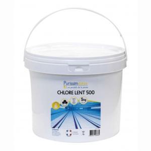 GALETS DE CHLORE LENT DE 500 GR PAR 5 KG